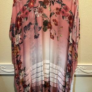 Beautiful Silk blend long Kimono